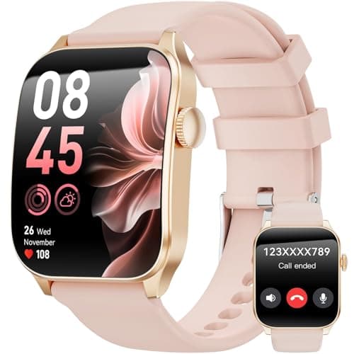 Haulvean Curve Smart Watch for Women Men, 1.91" Smartwatches with 120+ Sport Modes, Fitness Tracker with Bluetooth Call, Heart Rate, Waterproof Activity Tracker Smartwatch for iOS Android Phones