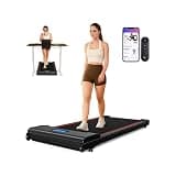 NeoSilent Walking Pad Under Desk Treadmill for Home with BLDC Core and Extra-Large Belt, App and Remote Control,Compact and Portable for Small Space