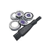 3pcs HQ56 Replacement Head Razor Blade Compatible For Philips ,Shaver HQ3 HQ55 HQ46 PQ206 HQ912 YQ308 HQ902 HQ905 AT610 AT620 HQ5812 HQ5625