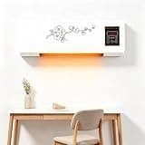 Wall Mounted Portable Heater, Smart Ductless Heating, Ultra-Quiet Air Conditioner, for Bedroom, Garage