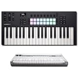 Novation Launchkey 37 MK4 37-Key MIDI Keyboard Controller Bundle with Decksaver DS-PC-LK37MK4 Cover — Chord and Scale Modes, Generative Arpeggiator, 16 Aftertouch Pads for Beat Making and FL Studio