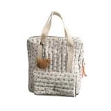 ANKICK Quilted Diaper Bag Backpack Travel Baby Bag Diaper Purses for Women