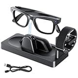 Charging Station for Meta Ray-Ban Display Glasses&for Meta Neural Band, Charger Dock for RayBan Met-A Display Smart Glasses Accessories「3-in-1 Charging,Compact,Status Indicator,Circuit Protection」