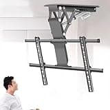 Motorized Ceiling Tv Mount, Hidden Drop Down Tv Lift,for 32 to 75 Inch Tv, Electric Adjustable Ceiling Tv Mount, Motorized Flip Down Tv Mount Bracket, Fits Tvs Up to 45kg