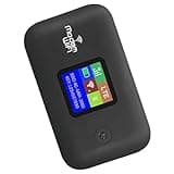 Focket Mobile Hotspot, 300Mbps 4G LTE 10 Device Portable Hotspot, Device with SIM Card Slot Type C Charging for Travel Camping Motorhomes
