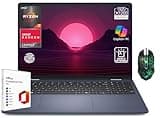 Dell 16 Laptop, 16 inch 16:10 FHD+ Business Laptop, AMD Ryzen 7 250, AMD Radeon Graphics,64GB RAM,1TB SSD,Anti-Glare Student Laptop,WiFi6, Backlit KB, Fingerprint Reader,Copilot AI,Windows 11 Pro