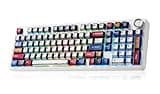 x Aula F99 Pro Mechanical Keyboard, Wireless Gaming Keyboards RGB Backlit Hot Swappable Custom Creamy Bluetooth Computer Keyboard, Tri-Mode BT5.0/2.4GHz/USB-C, Pre-lubed Switches PBT Keycaps