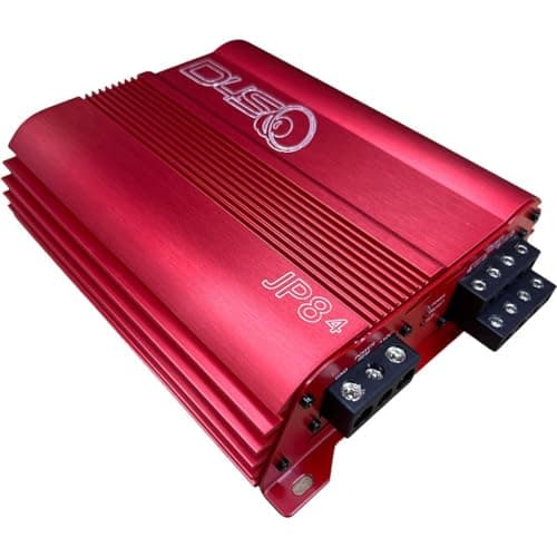DOWN4SOUND JP84 - RED | 400W RMS 4CH Amplifier