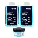 HVOENQO Compatible with Philips S7735/S8850/S7832/S9935/S9936, CC13 Electric Razor Cleaning Liquid, 300MLX2, 170MLX1, Lubricates Blades, Removes Odors