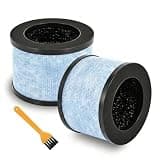 MK01 & MK06 Filter Replacement for AROEVE MK01, MK06 & ToLife TZ-K1 - Kloudi DH-JH01, Intelabe EPI080, EP1080, Elechomes EPI081, EP1081, 4-in-1 H13 Filter, 2-Pack