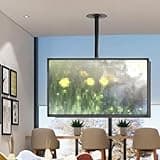 iumLeap Monitor Arms Adjustable Ceiling TV Mount Bracket - Double Sided TV Mount Bracket, Tilt and Rotatable TV Stand, Fits 32-70 Inch TVs TV Mount, Height Adjustment Up and Down, No Disassembly