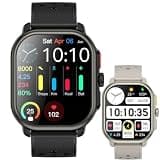 P106 Smart Watch with Bluetooth Calling, Heart Rate Monitor, Step Counter, Sleep Tracking, GPS, Waterproof Sport Fitness Watch