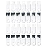 JUMPLAWN 30pcs Mini Cleaning Brush for Electric Shaver Razor Cleaner Tool with Abs Handle, Easy to Use for Cleaning Hard-to-reach Spaces on Computers and Machines