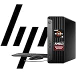 WOWPC Customized HP Elite 805 G9 SFF Business Desktop Computer, AMD Ryzen 5 8500G, 16GB DDR5 512GB SSD, Up to 64GB RAM 4TB SSD, Radeon 740M Graphics, Dual 4K Display Support, USB-C, HDMI, Windows11Pro