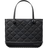 Quilted Black LBD Bogg Bag - Original