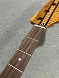 4 String 20fret 5 Piece Roasting Flamed Maple Bass Neck parts Rosewood Fretboard