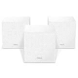 Tenda Nova Mesh WiFi System MW12 - Covers up to 4000 sq.ft - Tri-Band AC2100 Whole Home WiFi Mesh System - Gigabit Mesh Router for 100+ Devices - Tri-Band Mesh Network - 3 Gigabit Ports - 3-Pack