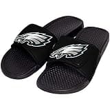 FOCO NFL Philadelphia Eagles Unisex Big Logo Slide-Big Logo Slde, Philadelphia Eagles, Medium