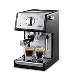 De'Longhi 15-Bar Pump Espresso Machine with Milk Frother & Temperature Control - Compact Home Barista Coffee Maker for Espresso, Latte, Cappuccino & Iced Coffee, Easy to Clean Design