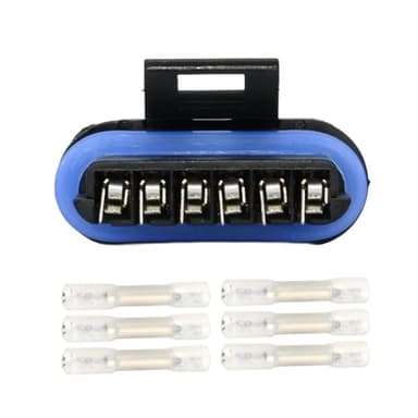 GROBARPART 1P1170, 12167121, PT787, 12083032 Multi-Purpose Electrical Connector Compatible with Chevrolet Replacement for Gmc Corvette C3500Hd P30 P3500 Sierra 1500 Hd 2500 3500 Silverado