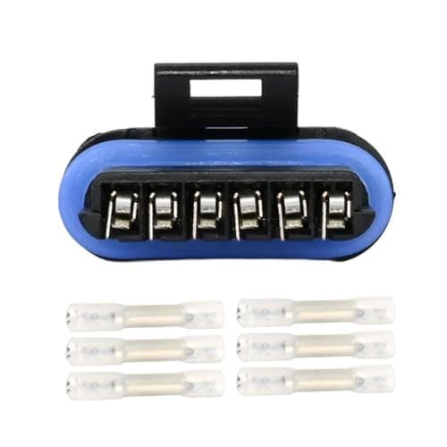 GROBARPART 1P1170, 12167121, PT787, 12083032 Multi-Purpose Electrical Connector Compatible with Chevrolet Replacement for Gmc Corvette C3500Hd P30 P3500 Sierra 1500 Hd 2500 3500 Silverado