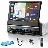 2026 Single Din Touchscreen Car Stereo with Wireless Apple CarPlay