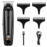 WTYBRMYO Hair Clipper Mens Hair Zero Gap Cutter Elect Professional USB Men's Cutting Machine
