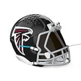 NFL Echo Dot Bundle: Includes Echo Dot | Deep Sea Blue and Limited-Edition NFL Helmet Stand | Atlanta Falcons