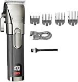 Hair Cutting Tool, Professional Barber Trimmer for Men 2 Speed Beard Rechargeable Clipper Grooming Haircut Machine