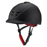 Almpal Equestrian Riding Helmet, Horseback Riding Helmets for Adults Men Women, Adjustable Size 22.8"-24.4" (58-62cm), Impact Resistant & Breathable Horse Riding Safety Gear