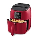 Dash Tasti-Crisp Digital Air Fryer, 2.6 Quart, Red
