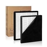 SAMRADO Official P285W and P285WH Replacement HEPA Filters, H13 HEPA for Pet Odor, Dander, Hair, Pollen, Dust, Smoke, 2 Pack