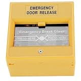 Sanpyl Alarm Button, Release Security Button for Fire Emergency Exit with Glass Break, Break Alarm for Home Office System