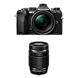 Bundle of OM SYSTEM OM-5 Mark II BLK w/M.ZUIKO Digital ED 12-45mm F4.0 PRO KIT Compact Light Weight Weather Sealed 4K Video Camera Best for Outdoor Travel + M.Zuiko Digital ED 40-150mm F4.0 PRO