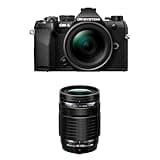 Bundle of OM SYSTEM OM-5 Mark II BLK w/M.ZUIKO Digital ED 12-45mm F4.0 PRO KIT Compact Light Weight Weather Sealed 4K Video Camera Best for Outdoor Travel + M.Zuiko Digital ED 40-150mm F4.0 PRO