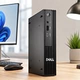 WOWPC Customized Mini Desktop with Intel 14 Cores Core i5-14500T, 8GB/ 16GB/ 32GB/ 64GB DDR5 RAM, 512GB/ 1TB/ 2TB/ 4TB SSD, Windows 11, Wi-Fi 6, Bluetooth, HDMI, DisplayPort, RJ-45, Wired KB & Mouse