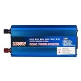QWEYHNGMO LCD Display 1200W/2000W/2500W Home Power Inverter DC 12v24v48v60v to 220V Smart Car with USB Interface