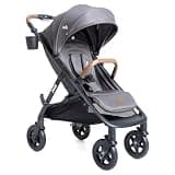 Joie Baby, Caraway™ Whirl 2‑in‑1 Baby Stroller with 360° Spinning Wheels, Reversible Seat, Lightweight One‑Hand Fold (Thunder)