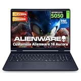 Hotface Customized Laptop, Created Using Dell Alienware Aurora 16 16" WQXGA 120Hz Gaming Laptop, Intel Core 7 240H, 16GB/32GB/64GB DDR5, 1TB/2TB/4TB SSD, RTX 5050, Backlit Keyboard, Win 11 Pro, Indigo