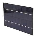 AYNEFY 4.2W 18V Portable Solar Charger Panel Solar Panel Mini High Efficiency Polysilicon for DIY Emergency Lights Fans Pumps with No Power Storage Function