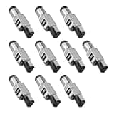 Yhplxyuus Cat7 RJ45 Plug Connectors Offering Stable 10Gbps Networking Speed and Easy Installation Cat7 Plugs Gigabit Ethernet Outlet