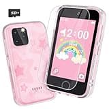 Kids Smart Phone for Girls, 3.5'' Touchscreen Kid Phones Toys for Girls 3 4 5 6 7 8 Years Old, Christmas Birthday Gift for Ages 3-8, Toddler Phone with Dual Camera, Music Player, Game, Habit Tracker
