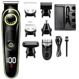DAXXIN Hair Clippers, 5 in 1 Hair Trimmer Electric Clipper Beauty Set Shaver for Men Beard Razor Nose Trimmer Cutting Machine