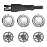 4Pcs Electronic Shaver Head Replacement Blades ,Compatible For Philips , SH30 SH50 52 Series 1000 2000 S1020 S1050 S1060 Razor
