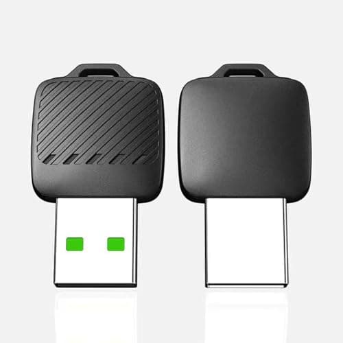 2-in-1 Wireless CarPlay & Android Auto Adapter, Plug & Play CarPlay Dongle Converts Wired to Wireless, Fast Auto-Connect, No Delay, Compact Design for iPhone & Android with USB/USB-C Port