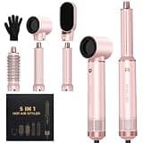 AVENHO 5-in-1 Hair Styler, Wrap Air Curler & Blow Dryer Brush for Women