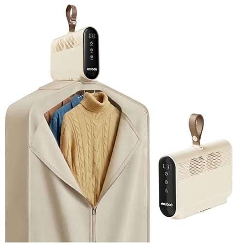 MOJOCO Travel Clothes Dryer - Global Voltage Mini Portable Dryer with Timer & Quiet Operation - Small & Compact dryer for Dorms, Apartments, RVs