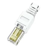 for CCTV Ethernet Cable Tool-Less Crystal for Head Plug CAT6 RJ45 Connector Tool-les