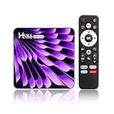 Android TV Box 14.0, HS86 PRO 14 2GB RAM 16GB ROM Quad-Core Cortex-A53 RK3518, 4K Support 2.4G/5.0GHz Dual WiFi 100M Ethernet BT 5.4 USB 2.0 USB 3.0 Smart TV Box