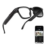 XOOMEER AI Smart Glasses with 8MP Camera, 4K Video Recording and Photo, Bluetooth 5.4 Audio Calls & Music, AI Voice Assistan, AI Recording, Real Time Translation - for Life, Work and Vlog